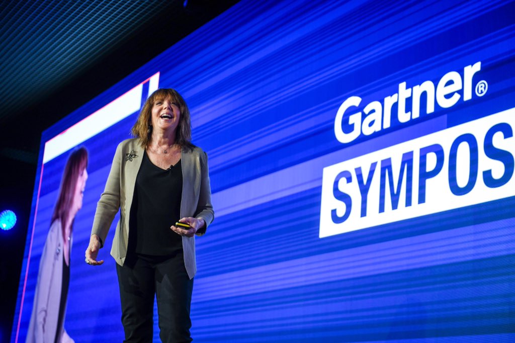lindathaler2's tweet image. Loved doing the keynote for Gartner’s Barcelona Symposium this week- what a gritty wonderful group! #GartnerSYM