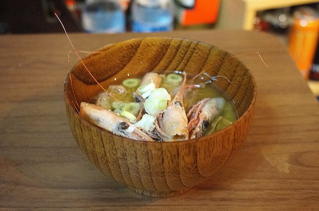 甘エビの味噌汁
