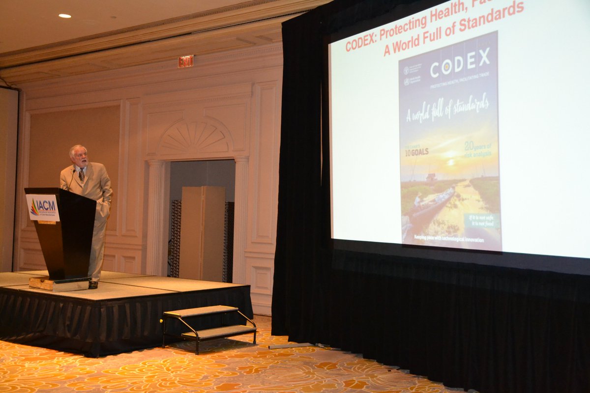 GlobalColorCon's tweet image. Yesterday, Dr. Vincent Hegarty of @IFLR, informed the crowd on the importance of Codex Alimentarius! #GlobalColorCon17 #FutureColor