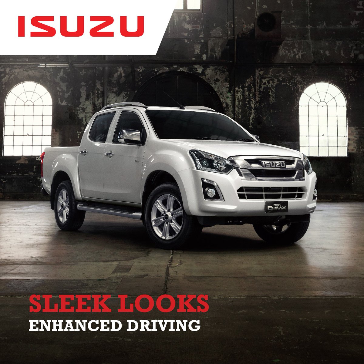 The all-new #Dmax is toughness, redefined.

Its new engine is has 3.5 tonne towing capacity and 120kW / 360Nm flat torque - put it to the test, you won't be disappointed.

Find Out More - isuzu-ireland.com