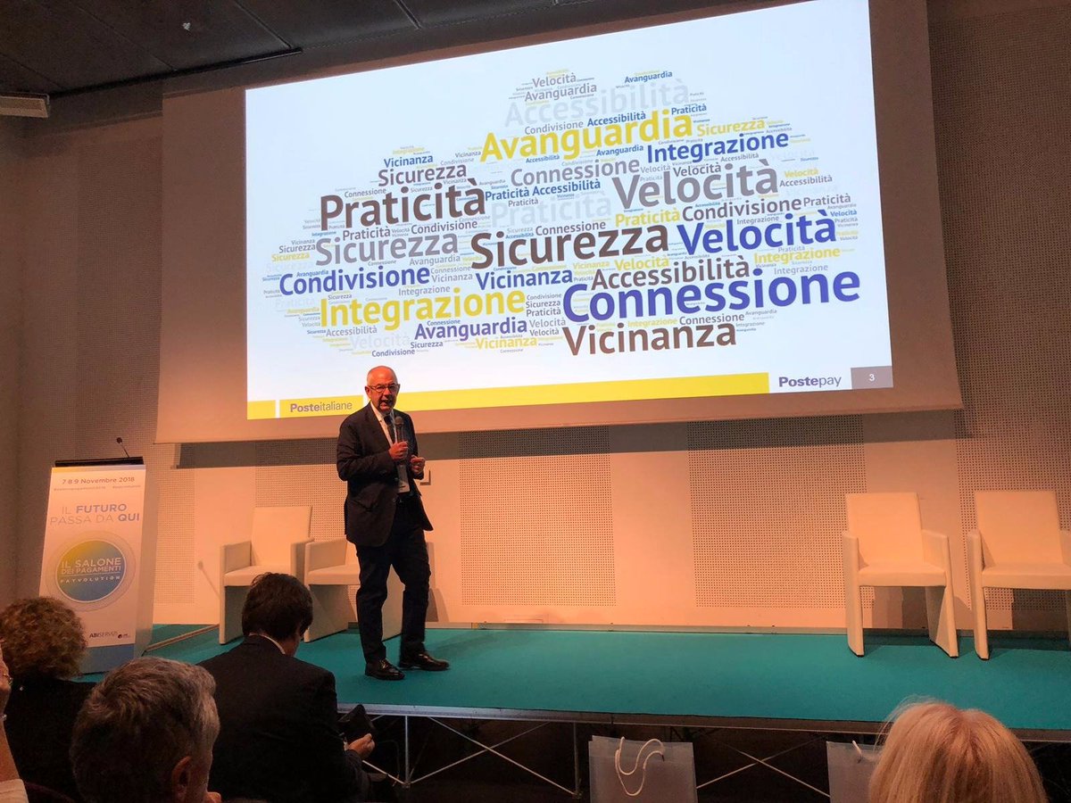 PosteItaliane's tweet photo. Con l’ #AppPostepay tutti i servizi di pagamento a uso quotidiano come #parking #ticketing e rifornimento carburante sempre a portata di mano @Payvolution #SalonePagamenti2018 https://t.co/v0OelZc4XN