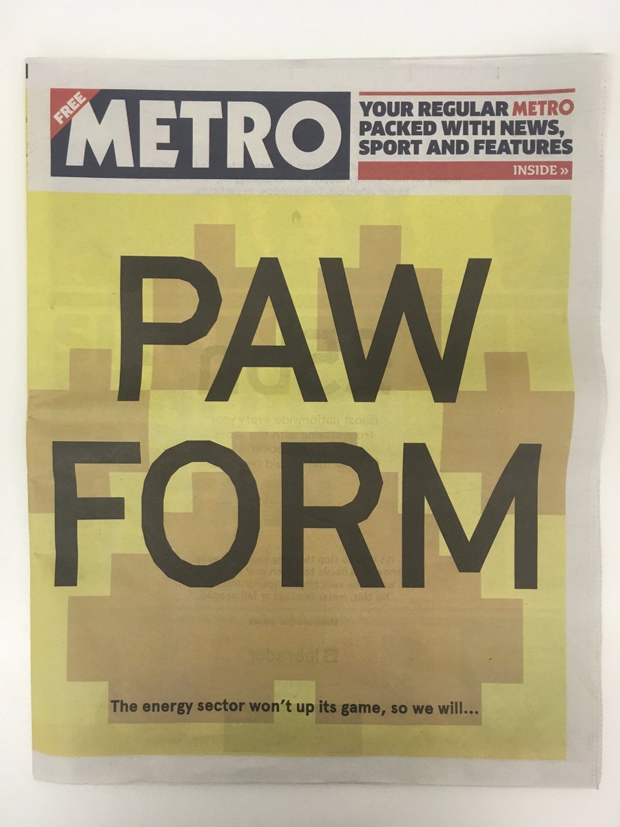 Our Metro campaign is live!
