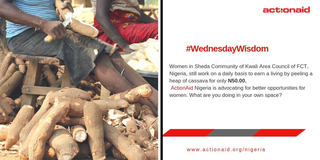 #WednesdayWisdom 
#WednesdayMotivation 
#EmpowerHer💪👩
#girlforce 👭
#WomenOnTheVerge 
#BuildingSafeCities
#FeedingNaija🌴🥥🥑