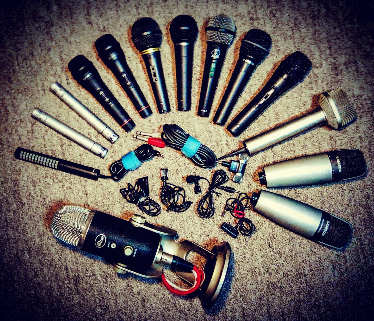 Current mic lineup. 
#recording #recordingstudio #homestudio  #mic #microphone #mics #microphones #condensermic  #projectstudio