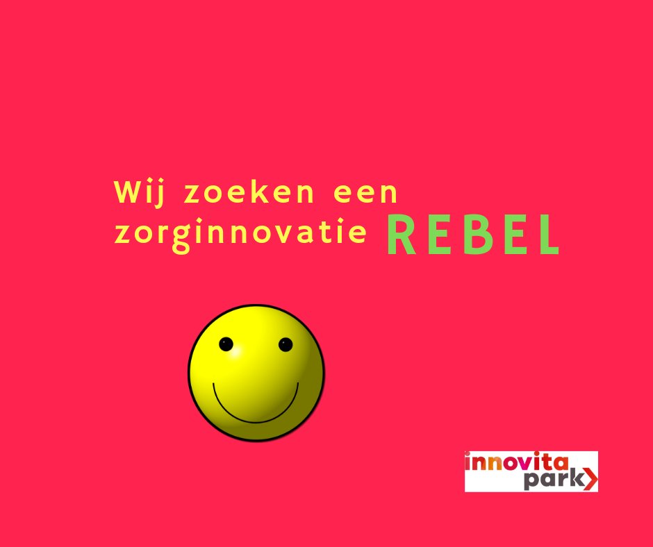 De inschrijving is geopend 😀. Wil jij het verschil maken als het gaat om innovaties op het gebied van welzijn, vitaliteit of zorg? Schrijf je dan nu in. ow.ly/Dzyh30mwKCz