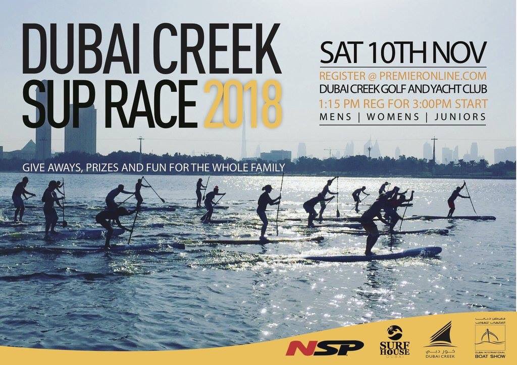 A race brought to by the guys at Surf House Dubai #SUPrace
