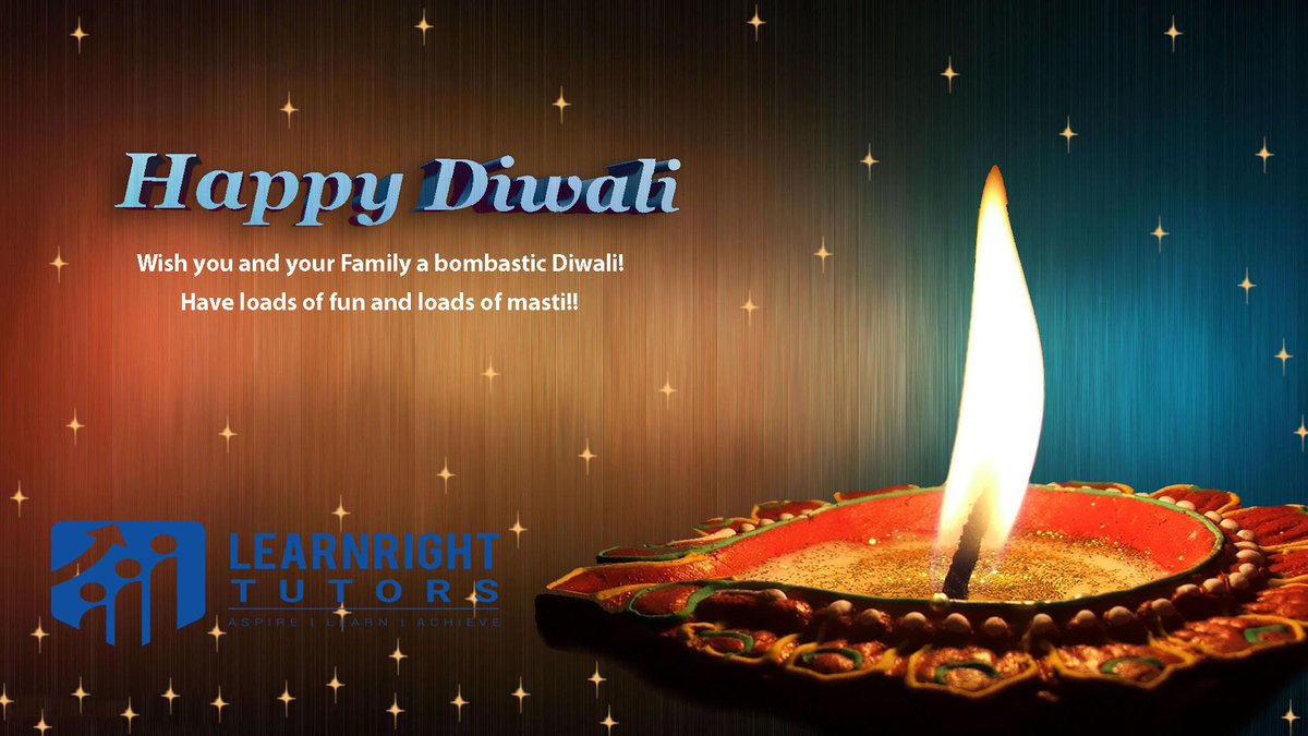 LearnrightTutor's tweet image. On behalf of @LearnrightTutor , We&apos;d like to wish you all a Happy Diwali.
With the hope that you attain success and bliss with every light that is lit on the day of Diwali.
Our classes are open as usual on Saturday 10th November from 3:30 PM onwards at @GujaratHinduSoc
