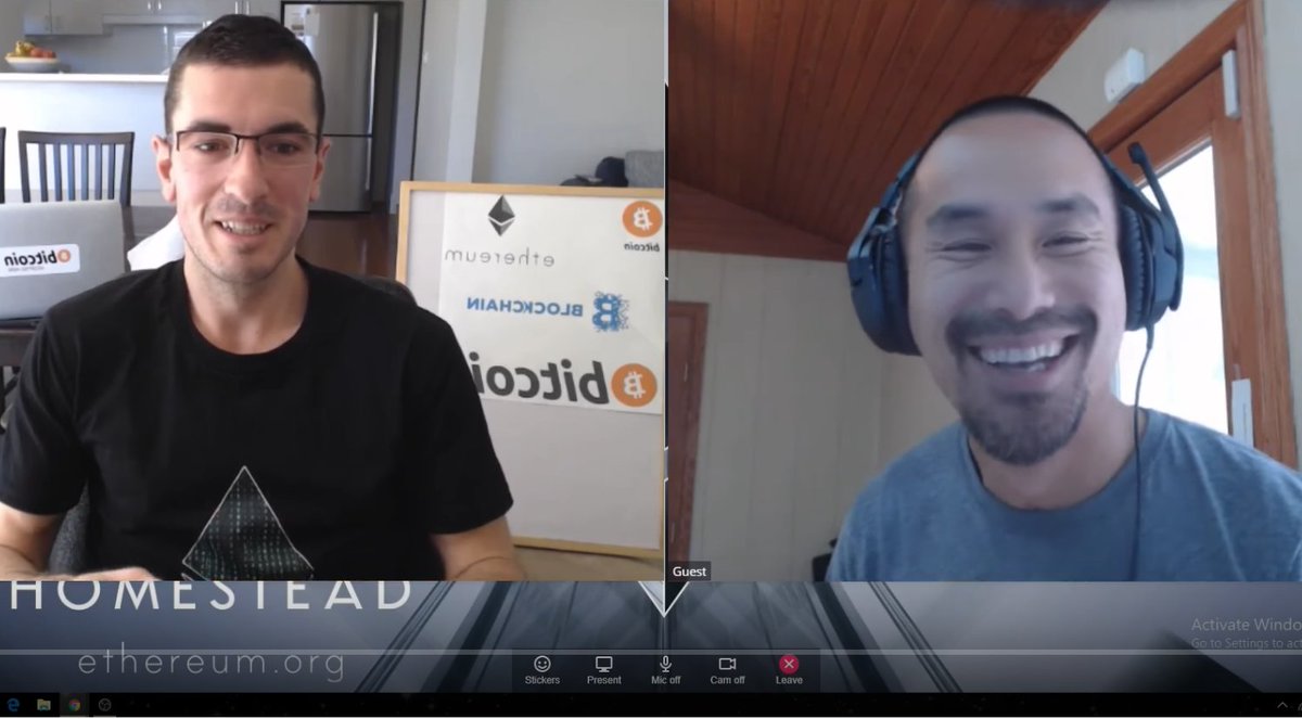 AlexSaundersAU's tweet image. Catching up with @jimmysong tomorrow before his upcoming Australian tour! Exactly 1 year ago today since we discussed #Segwit2x predictions! $BTC