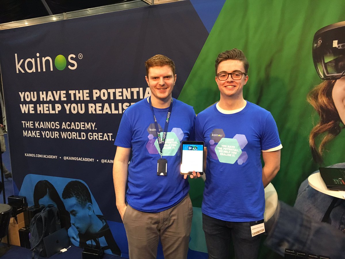 KainosSoftware's tweet image. At @Skills_NI today? Come chat to our team and find out all about careers in technology 💻📱#GetWorkReady #CareerGoals