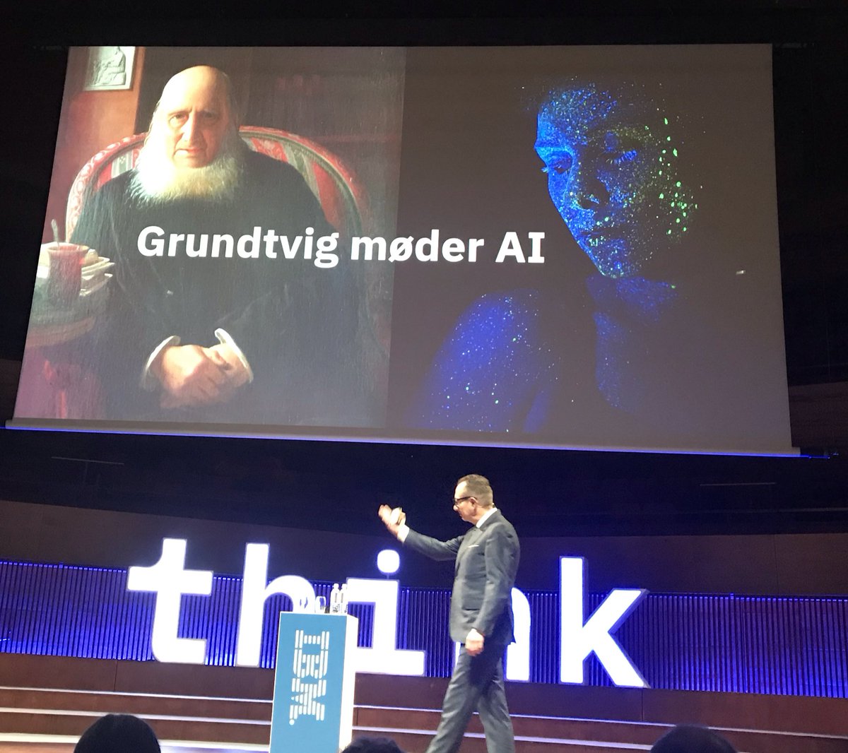 MariaArre's tweet photo. #THINK2018CPH Spændende oplæg om etik og AI https://t.co/8jtYnxe6hq