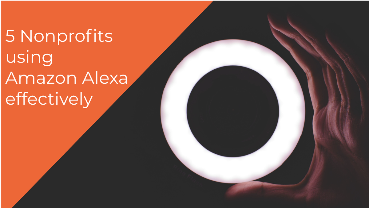 Amazon Alexa and other voice-controlled speakers are revolutionizing our world. But what advantages do they offer to nonprofits? Take a look :) bit.ly/2F5eqMX

#openbiomedical #socialimpact #voicerecognition