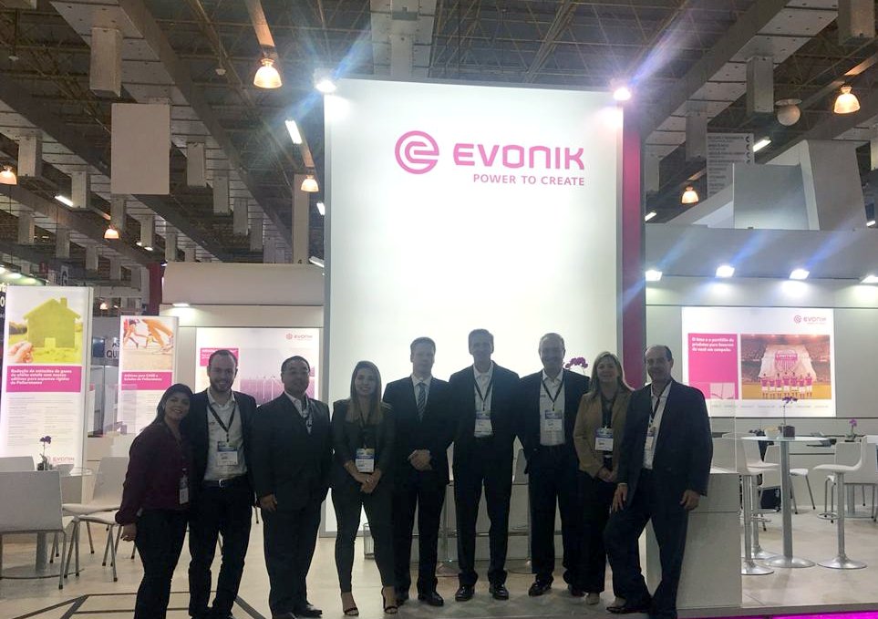 EvonikPU's tweet photo. The doors are open for Day2 of @tmonline1 #Feipur tradeshow and our #Additives United team are ready to greet you at our booth C11 to discuss your #polyurethane foam requirements. Drop by to say Olá and meet us to see how we can help you! https://t.co/5iuuqdkBtB