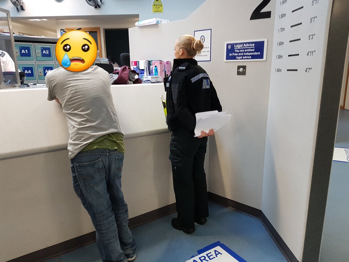 WestBromwichWMP's tweet photo. The neighbourhood team are out and about making arrests this morning of various suspects-This male was wanted for a breach of non-molestation order #catchandconvict #wanted #protectingthepublic #moretocome https://t.co/yZN4hSIHvu