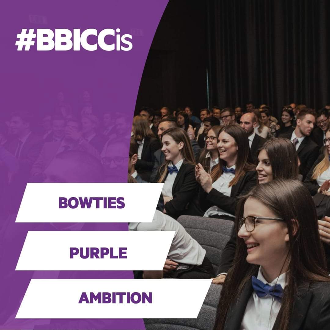 We can't wait for Belgrade to be purple again next April! #BBICCis