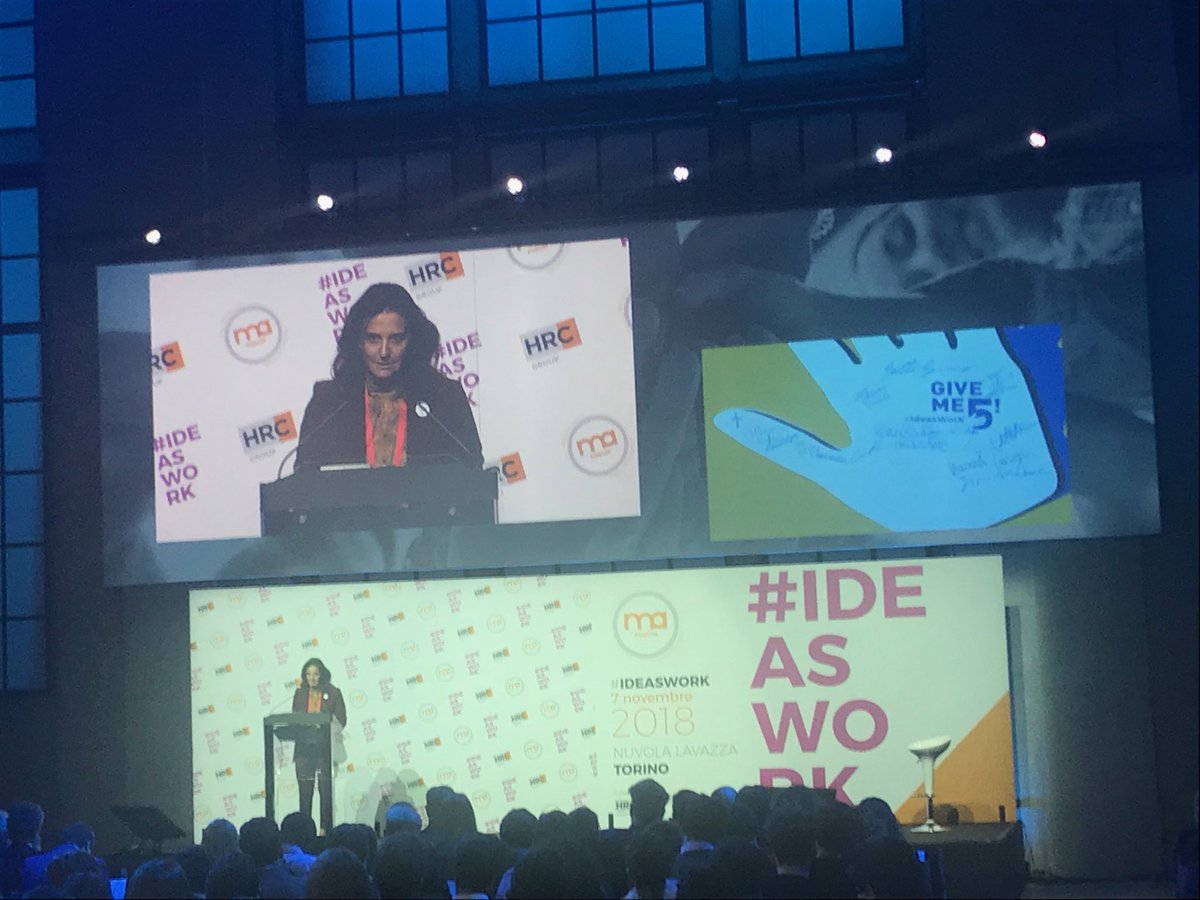 LizNeuhoff's tweet image. Bravissima Amministratore Delegato Federica Barbaro lancia il suo progetto #Millenials #IdeasWork