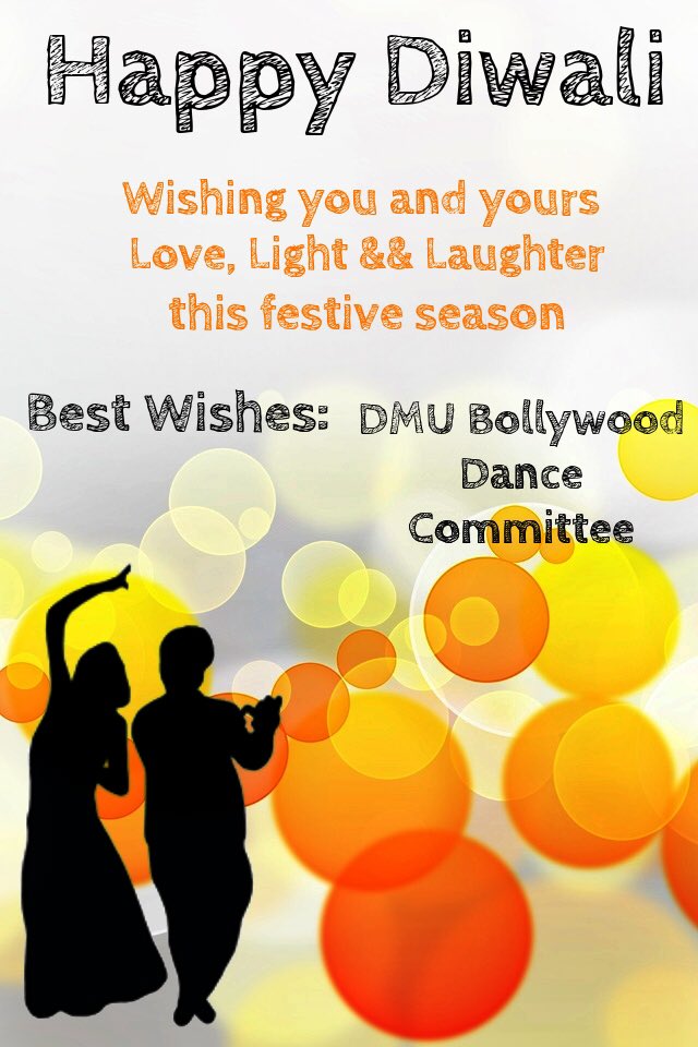 dmubollywood's tweet photo. Happy Diwali everyone!! Hope everyone has a year filled with happiness and dance β€οΈβ€οΈππ#LaDanceFamilia #DMUBollywood https://t.co/UPRA4dqnoR
