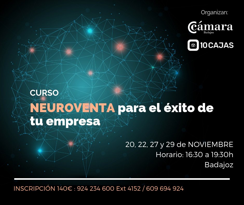 🔝🔝 Tenemos el #curso perfecto para que conozcas las claves  y  nuevas herramientas de venta para ser mejor y diferenciarte del resto ➡ #Neuroventa para el #éxito de tu #empresa 📥 ow.ly/bRsh30ml4eR