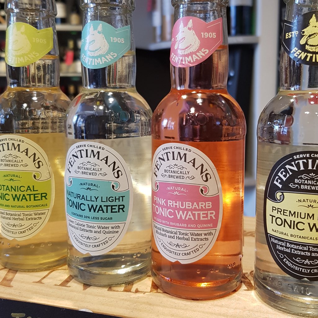 NEW @FentimansLtd Naturally Light and Pink Rhubarb Tonic Waters available at The Wine Bank by popular demand! <a href="/FentimansZoe/">Zoe - Fentimans</a> #Ginspiration #RhubarbTonic