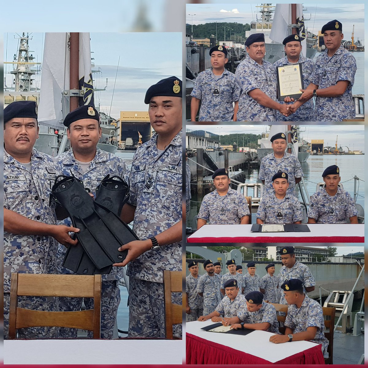 KD MAHAMIRU (@kdmahamiru) on Twitter photo "Patah tumbuh hilang berganti". Terima kasih dari kami atas segala pengorbanan BK PLM AZHAR selaku Penyelia selam selama ini.
#DIVSUP
#mighty
#NavyPeople
<a href="/mykamarul/">Kamarul</a>
<a href="/MPA_Barat/">HQ Western Fleet</a>
<a href="/tldm_rasmi/">Royal Malaysian Navy</a>
<a href="/HqDmw/">Markas Selam dan Peperangan Periuk Api</a> "Patah tumbuh hilang berganti". Terima kasih dari kami atas segala pengorbanan BK PLM AZHAR selaku Penyelia selam selama ini.
#DIVSUP
#mighty
#NavyPeople
<a href="/mykamarul/">Kamarul</a>
<a href="/MPA_Barat/">HQ Western Fleet</a>
<a href="/tldm_rasmi/">Royal Malaysian Navy</a>
<a href="/HqDmw/">Markas Selam dan Peperangan Periuk Api</a>
