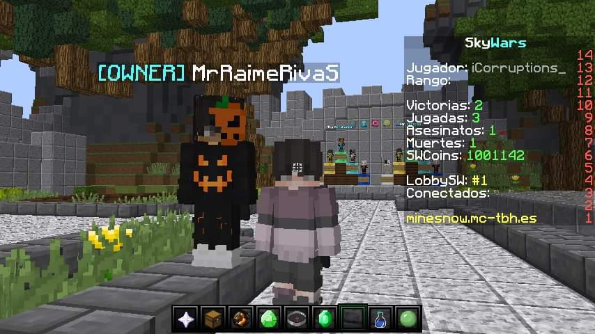 MineSnow_'s tweet photo. Terminando los Últimos Detalles de SkyWars!! ❤💯

@iCorrupsAlts_ @JefersonAlts @NoSoyCumor @JesusOficial_YT https://t.co/j5FQHIBi4g