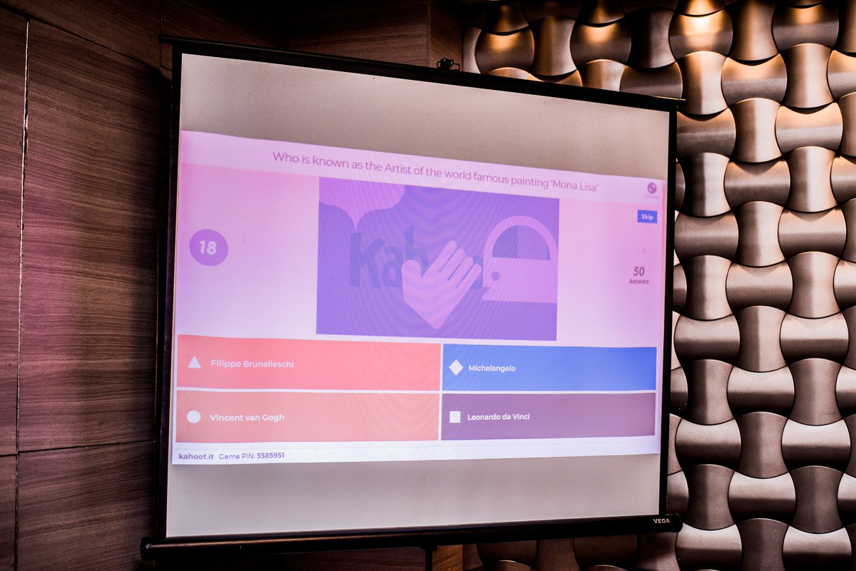 devdaysl's tweet photo. Evening tea became interesting with interactive Quiz, organized by Tiqri team.
#DEVDAY2018 https://t.co/lCRZQUca4e