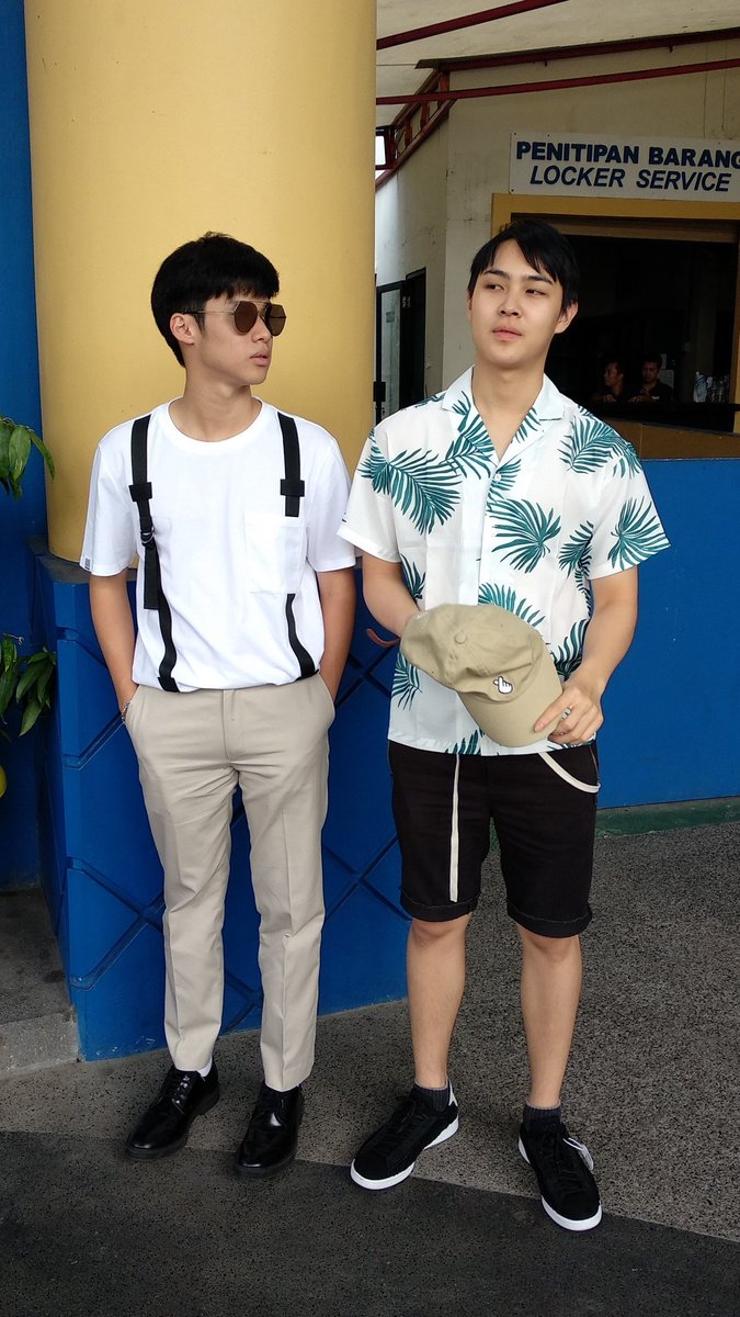 adampoeeaklean's tweet photo. Q&amp;A for Peak during #P19Phenomena 
Q:"Oh ho! Is Boom handsome today?"
A:"Yes, Boom is handsome today. But then Boom is handsome every day."😍😍😍
#peakpeemapol #BoomKrittapak #PBBEpisode2
#รถไฟความรักและโชคชะตา
Remember to wear Hawaii 🌊🌞⛱️ https://t.co/oq2K9sVG7o