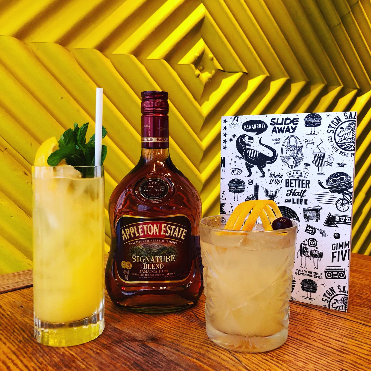 FizzEdinburgh's tweet image. Tomorrow, Thursday 8th 7pm, we start the weekend early with a complimentary @AppletonRumUK cocktail masterclass. Our team have created three delicious Appleton Rum cocktails for the event &amp;amp; our kitchen will serve up tasty bar bites. To request your tickets email events@sygn.co.uk
