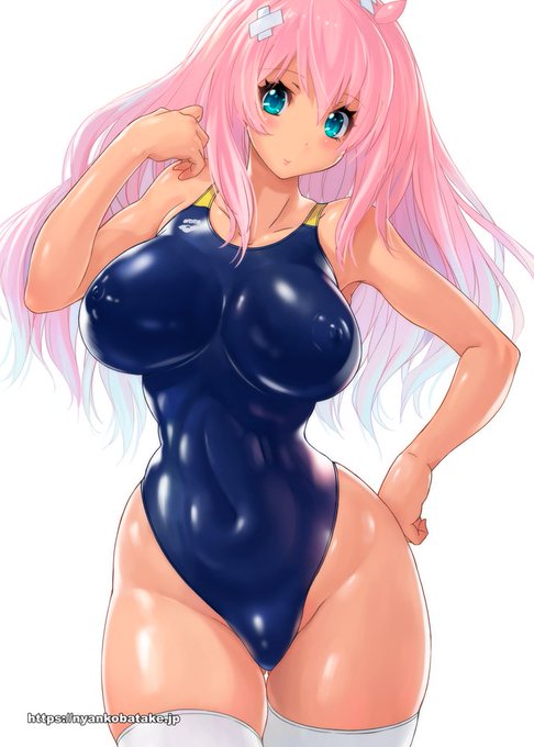 競泳水着とモリタード #いいおなかの日 