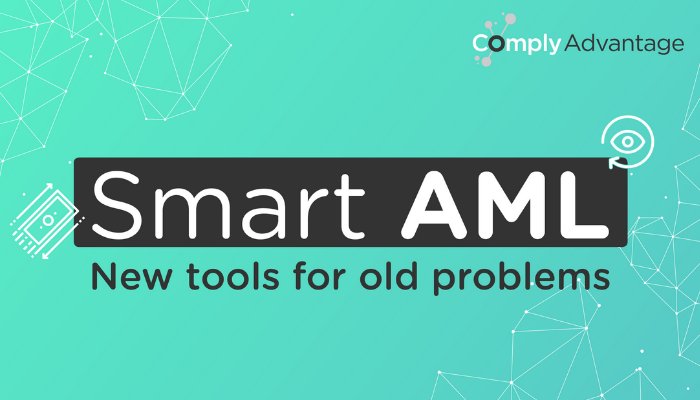 ComplyAdvantage's tweet photo. FREE GUIDE to Smart AML - download it now #AML #Onboarding #PaymentScreening #TransactionMonitoring https://t.co/n1TqrocjJp https://t.co/DWjxvmPPcf