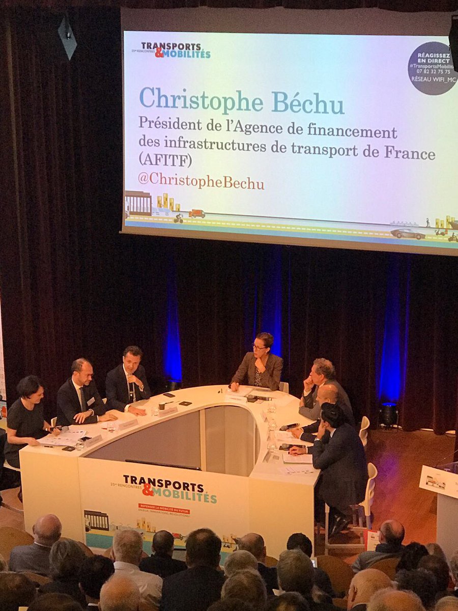 ChristopheBechu's tweet photo. Ce matin, je participe aux 25es Rencontres #TransportsMobilités Échanges très riches sous la présidence de @fabienne_keller Fiscalité écologique, régénération du réseau, intermodalité, mobilités du quotidien... Les enjeux de la #LOM sont importants et ils sont devant nous #AFIFT https://t.co/1bCvEbcGCp