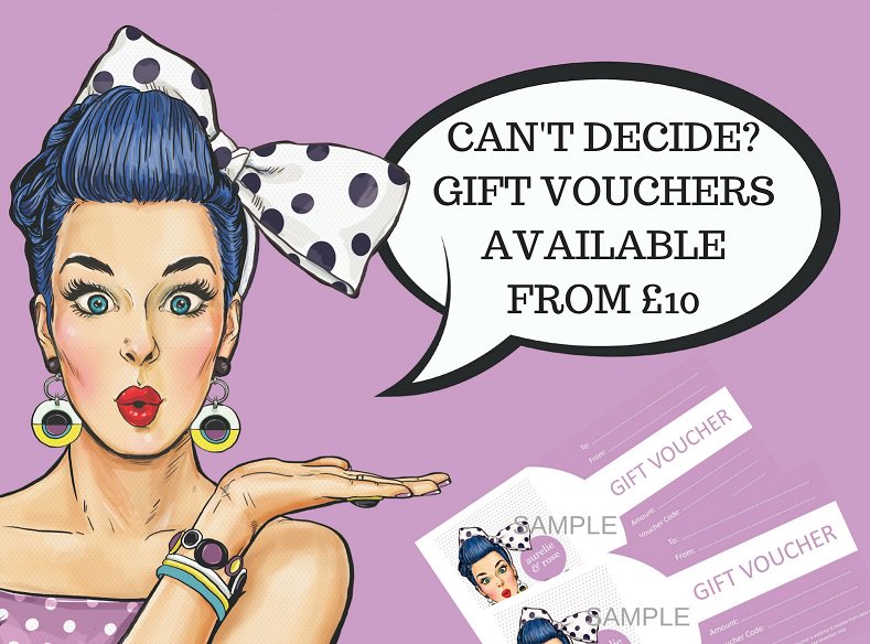 🎁Looking for a gift but can't decide what to buy?🎁
Why not choose one of our gift vouchers?  Available from £10, in £5 increments, redeemable in our #Battle or #Eastbourne shops.
#giftideas #giftvouchers #secretsanta #vintageshopping