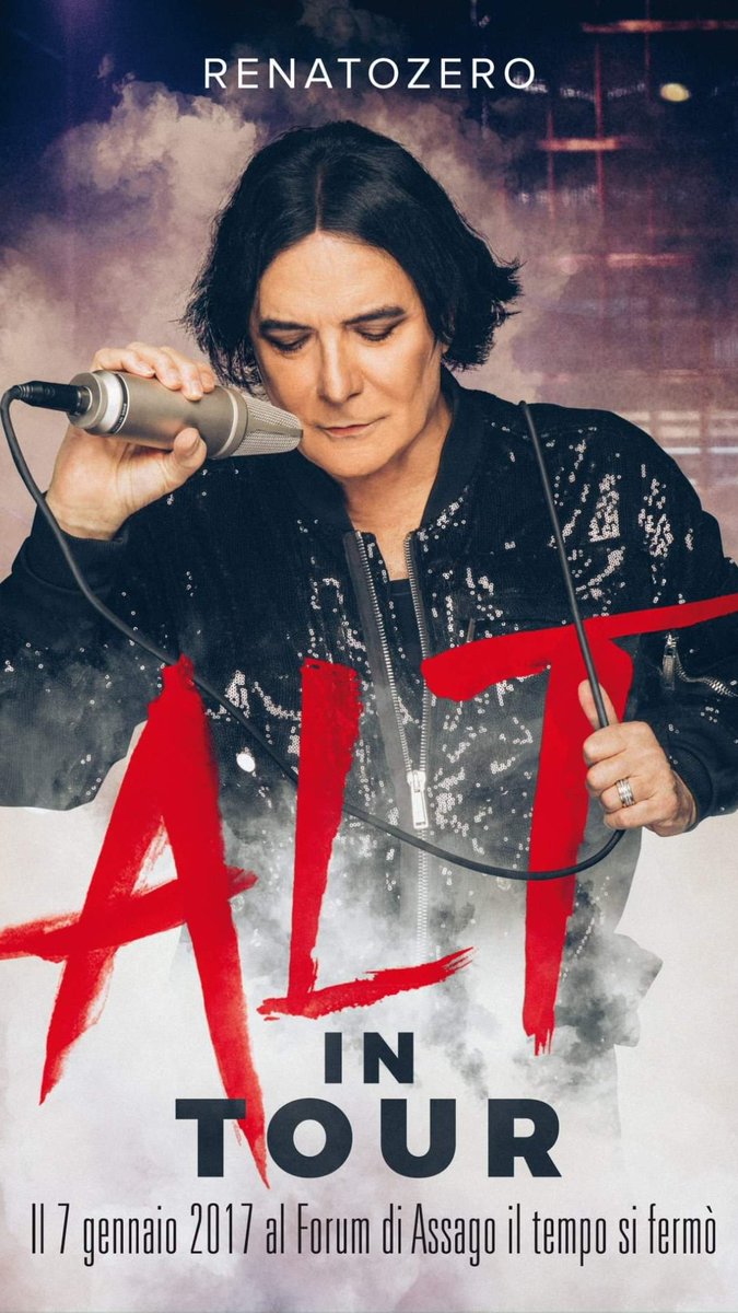 MusicTvOfficial's tweet photo. A sorpresa @renatozer0 ha annunciato sui social l’uscita (30 novembre) di #ALTINTOUR, cofanetto imperdibile, composto da 2CD + DVD + BLURAY, contenente la registrazione del live del 7 gennaio 2017 al Forum di Assago - MILANO, quando il tempo si fermò… https://t.co/vOA3CCZGeb