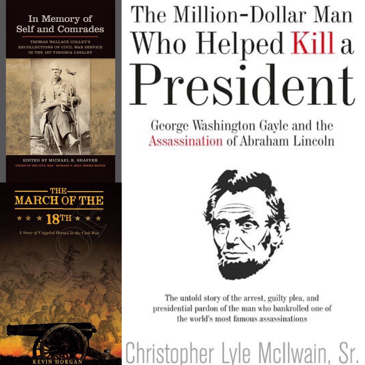 MiltonLitFest's tweet photo. AN UNCIVIL WAR: Come to consider views of war from both sides and explore its effects on the soldiers.  Meet authors Kevin Horgan, Christopher McIlwain, and Michael K. Shaffer. Let's think about this together. See https://t.co/v131DqRIHc #uncivilwar, #historybooks, #miltonlitfest https://t.co/w3I3suARg0