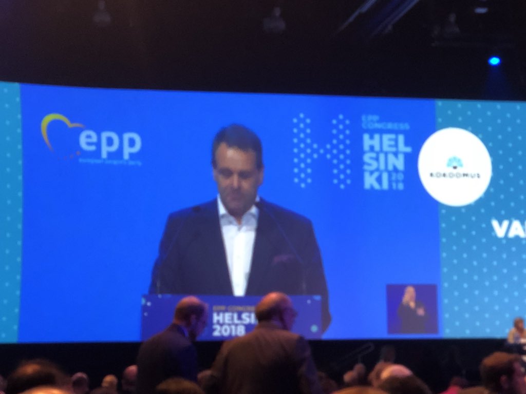 Jan Vapaavuori hälsar oss välkomna! #Up2EU