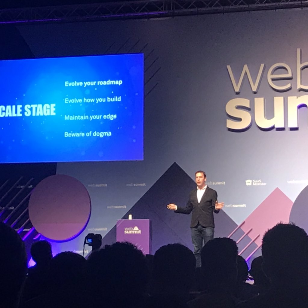 Machiel Oskam (@machieloskam) on Twitter photo Great talk from <a href="/destraynor/">Des Traynor</a> about what comes after product market fit. Beware of feature galore, don’t copy the competition #saasmonster #WebSummiit Great talk from <a href="/destraynor/">Des Traynor</a> about what comes after product market fit. Beware of feature galore, don’t copy the competition #saasmonster #WebSummiit