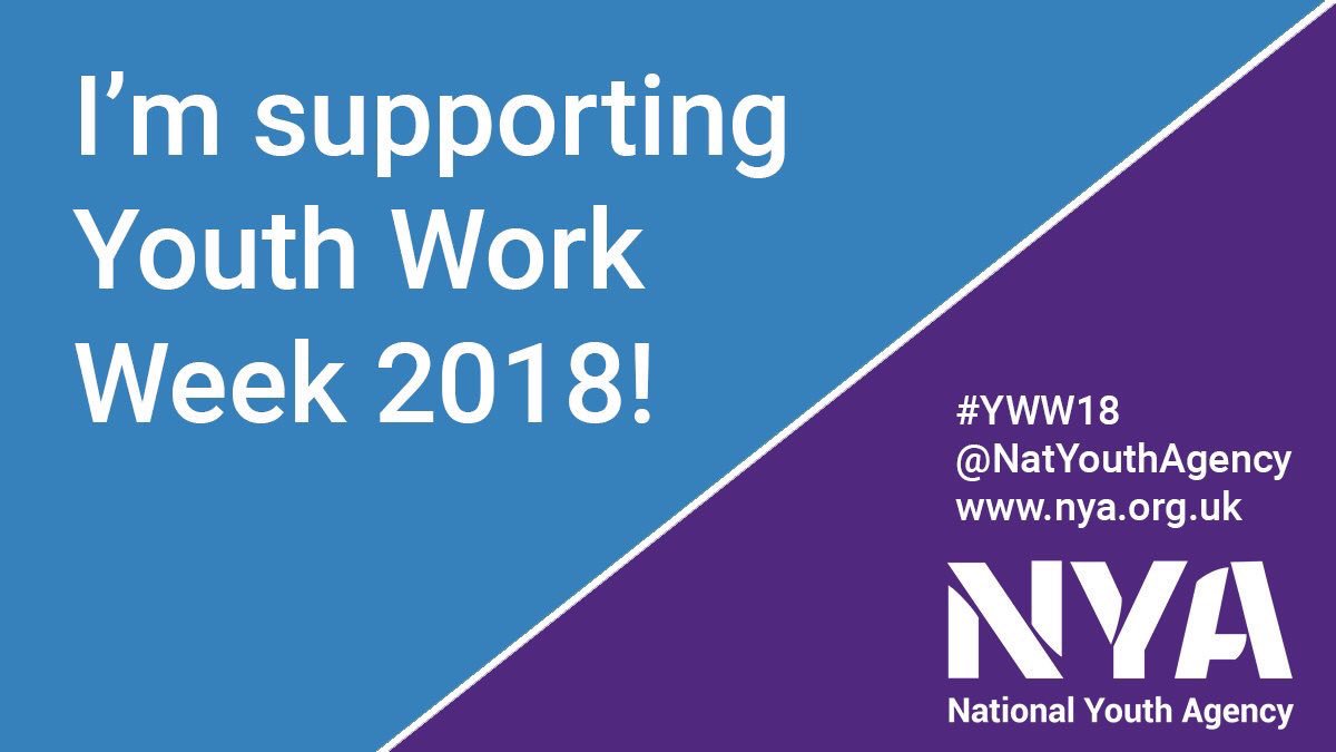 It's #YouthWorkWeek and a great time to remind ourselves why we do what we do! #YJS #YWW18 #youthworker #youthwork #youthworkmatters @natyouthagency