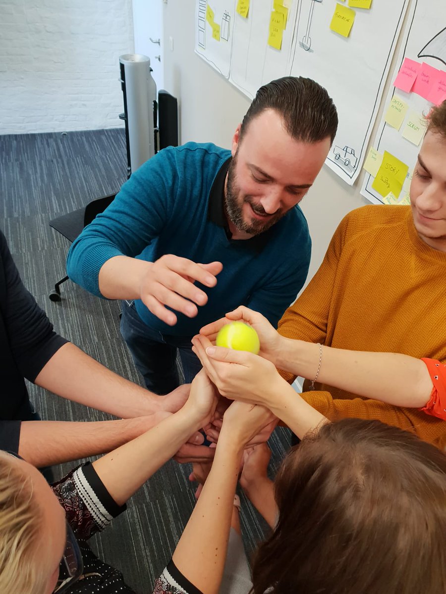 sweet_mustard's tweet photo. Our second agile fundamentals training is taking place today! Interested? Stay tuned for a next iteration ! 😉
#agile #training #scrum #kanban #nowaterfall #mindset #sweetmustard #workshop #postit #lego #handson #inspiring #change #innovation #whilsthavingfun https://t.co/f2NFyS8nYs