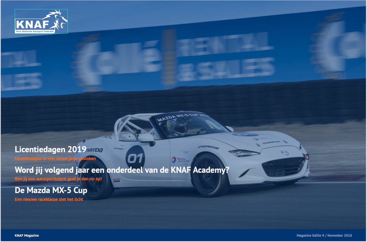 KNAF Magazine editie 9 - mailchi.mp/knaf/knaf-maga…