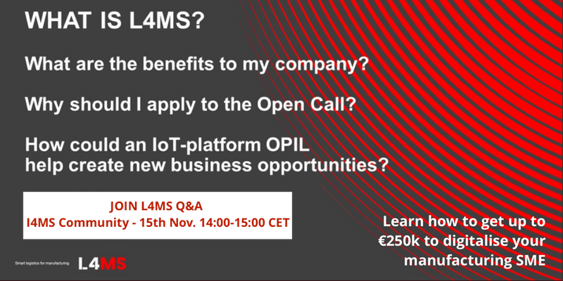 L4MS_EU's tweet image. Do you have questions about L4MS Open Call? What about OPIL? Do you need help submitting your proposal? JOIN L4MS Q&amp;amp;A session 15th Nov at 14:00 CET and let our experts answer your questions! project.l4ms.eu/events/join-l4…