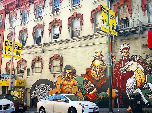 Street Art in San Francisco was on point! 🎨
If you could travel anywhere today where would you go?
🎨
#waybackwednesday #murals #streetart #sanfrancisco #adventureswitheric #sanfranciscoarchitecture  #cityscapes #muralart #californialove #adventureawa… ift.tt/2PgX1Wv