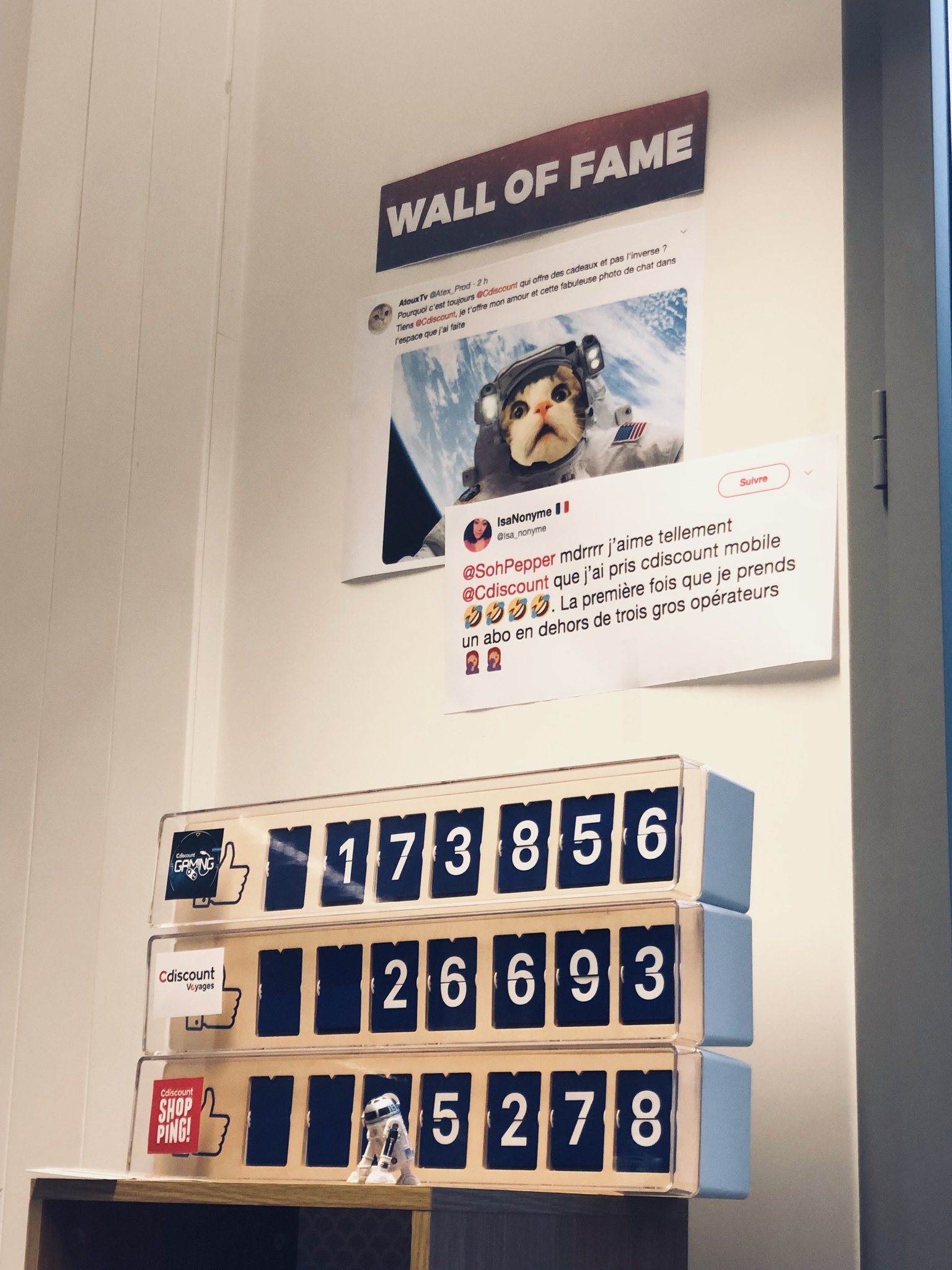 Cdiscount Merci Pour Ton Message Isa Nonyme Tu Fais Officiellement Partie De Nos Murs Vous Aussi Comme Isa Nonyme Et Atex Prod Envoyez Nous Vos Messages D Amour Avec Le Walloffamecdiscount T Co Tpvwz6kzfn