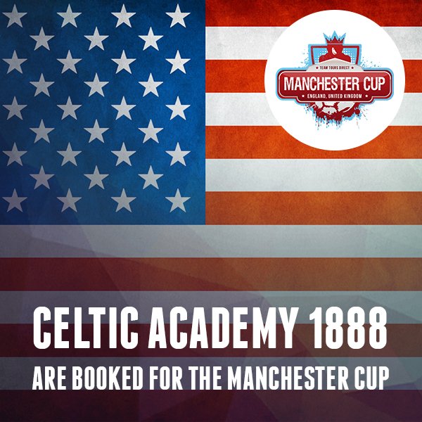 VictoryCups's tweet image. Celtic Academy 🇺🇸 from across the pond are coming to the Manchester Cup 2019 🏴󠁧󠁢󠁥󠁮󠁧󠁿⚽🙌

We’re excited to be welcoming these to Manchester next Easter 🐰🐤

#VictoryCupSeries #YouthFootball #Football
