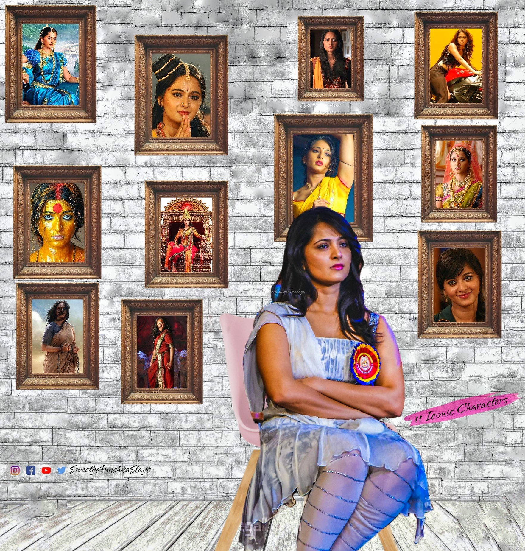 Thank You God For This Creature Wishing Super Star Anushka Shetty A Very Very Happy Birthday 