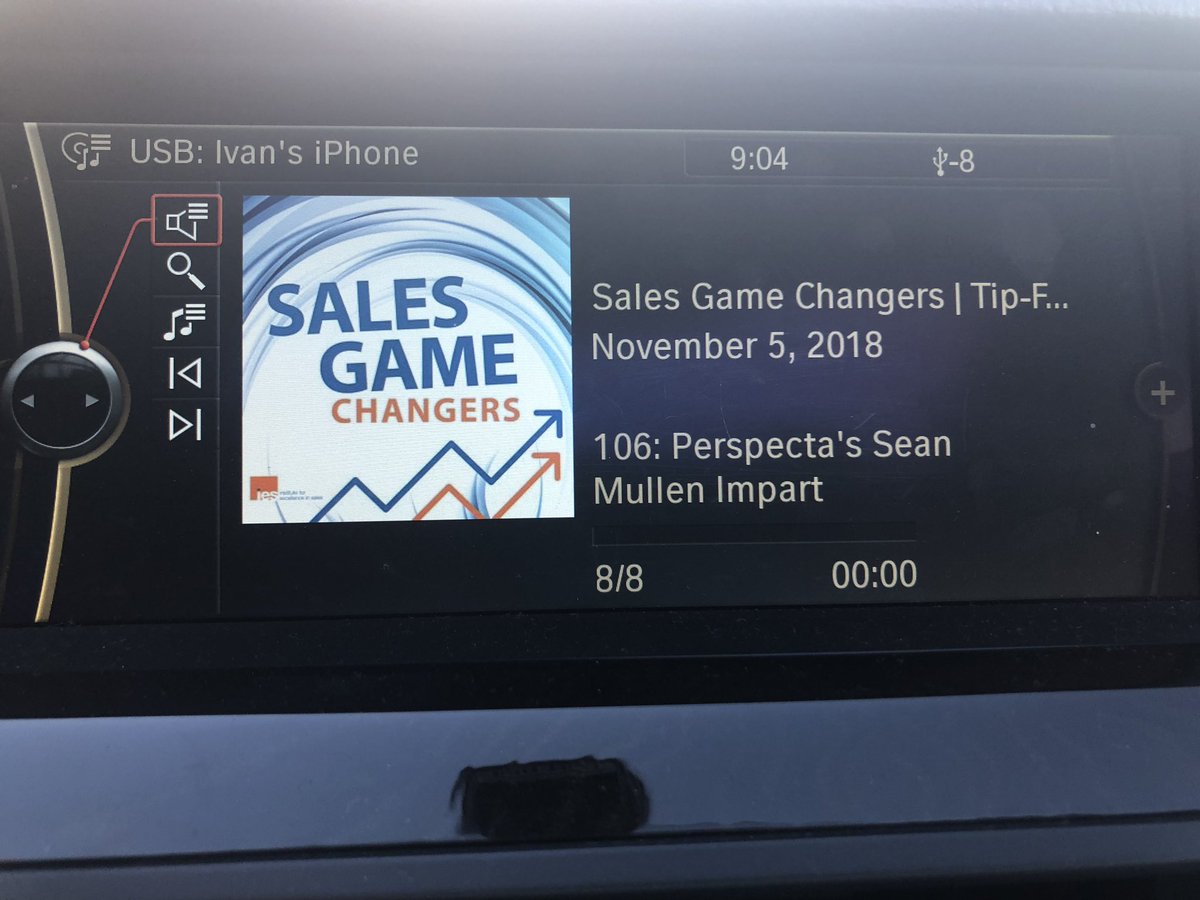 Interesting #podcasts The Sales Game Changers @IESBD with @Perspecta SVP Sean Mullen. Takeaway “Know your customer better than the competition”. #GovSales #BizDev #InsideSales Tips