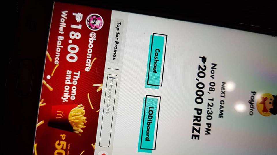 lenteo's tweet image. Yahoo! First time manalo :) #PaydroNightLive #PaydroLive