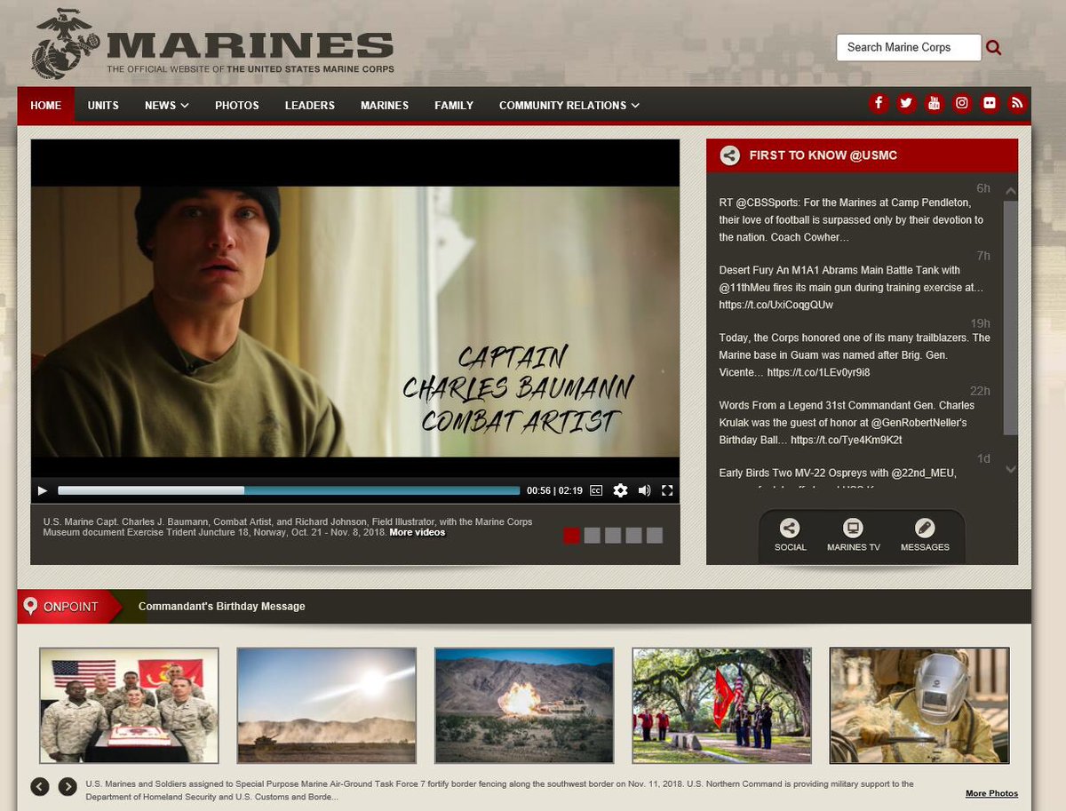 Kudos to the Marine Corps Combat Art Program for gaining some attention. @newsillustrator and I were interviewed while in Norway and it seems to have made the front page of the @USMC official website!! @MarineMuseum @combat_art_co @NATO @24MEU @24thMEUMarines @MarForEUR_AF