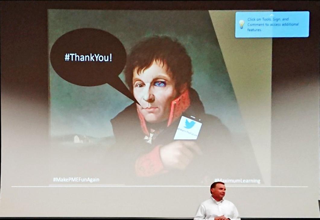 aussieguy214's tweet image. Great opening address by MAJ GEN Mick Ryan on the 4th Industrial/Military revolution! Change is coming!! 
#MakePMEFunAgain
#MaximumLearning
#DEFAus18