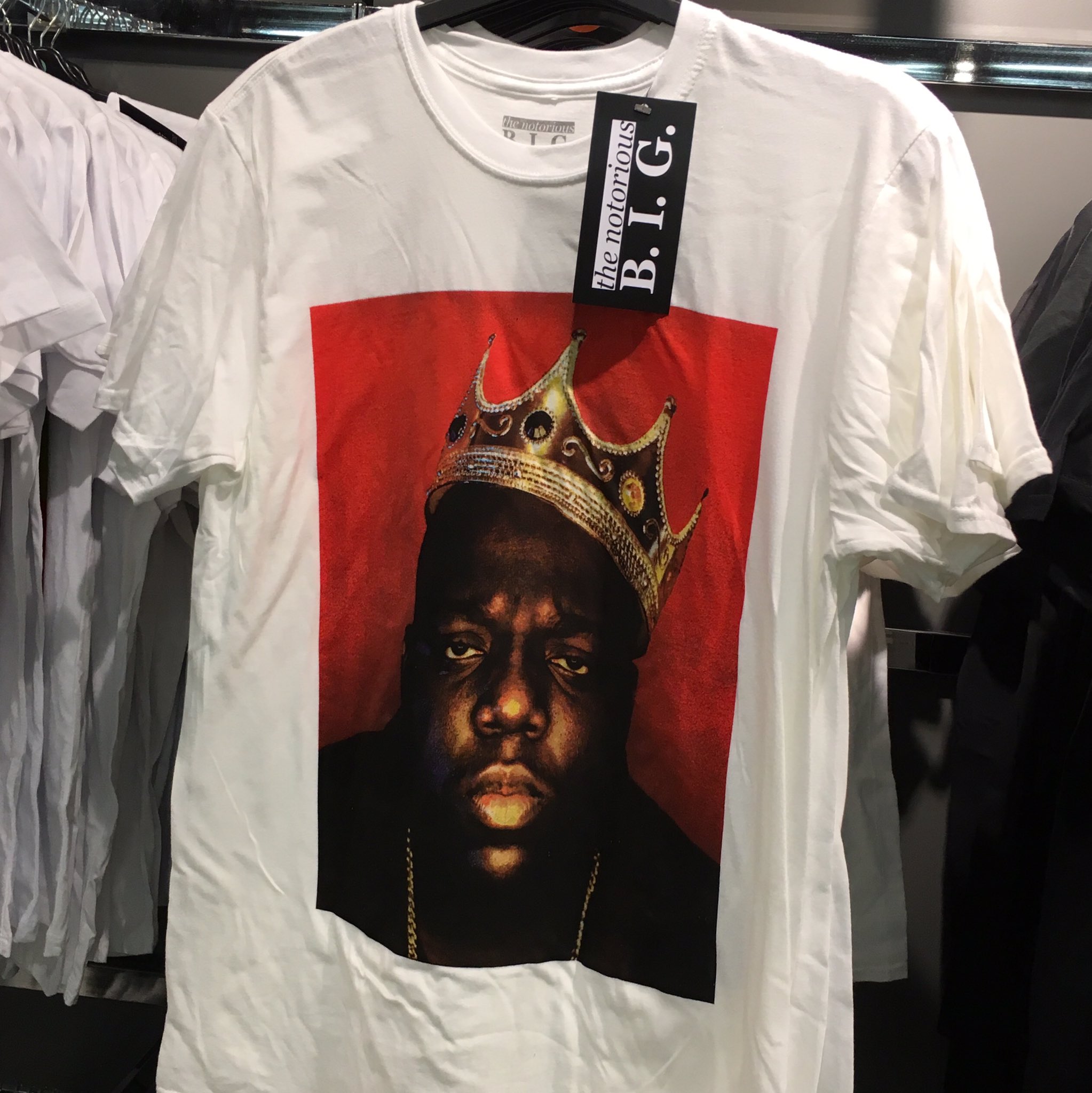 biggie smalls t shirt primark
