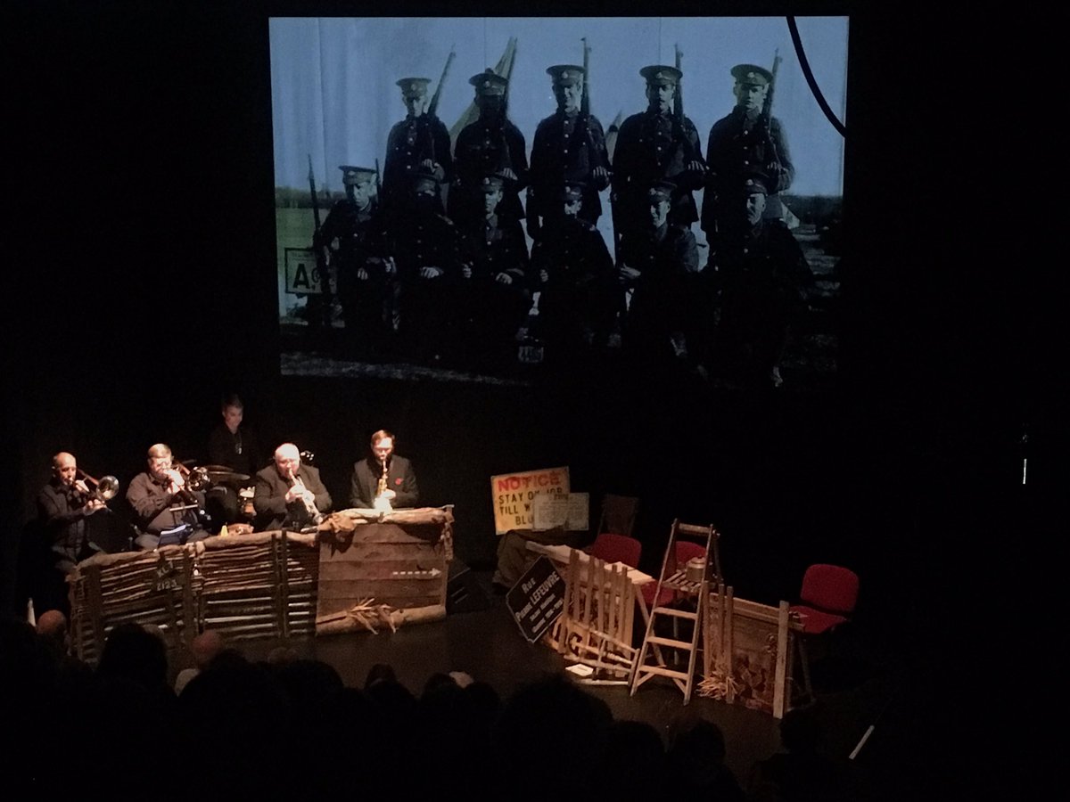 Big thanks to <a href="/OtherRanksPoet/">Other Ranks</a>, <a href="/trombonepoetry/">Trombone Poetry</a> &amp; the rest of the troops for opening the festival with Other Ranks tonight! #hulljazzfest