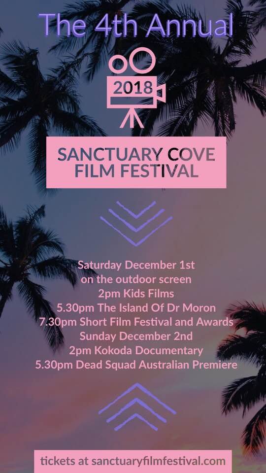 We're also proud to announce we'll be making out #Australian premiere at the 4th Annual #SanctuaryCoveFilmFestival! Be sure to check us out this #December2018 if you're in the area!

#FilmFestival #FilmPremiere #DeadSquadMovie #Zombie #ZombieFIlm #ZombieMovie #HorrorFilm #Horror
